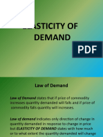 Elasticity of Demand PDG Final