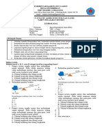 Contoh Naskah Soal Sas - Ipa - Kelas 8 - TP 2022-2023 - SMT 1