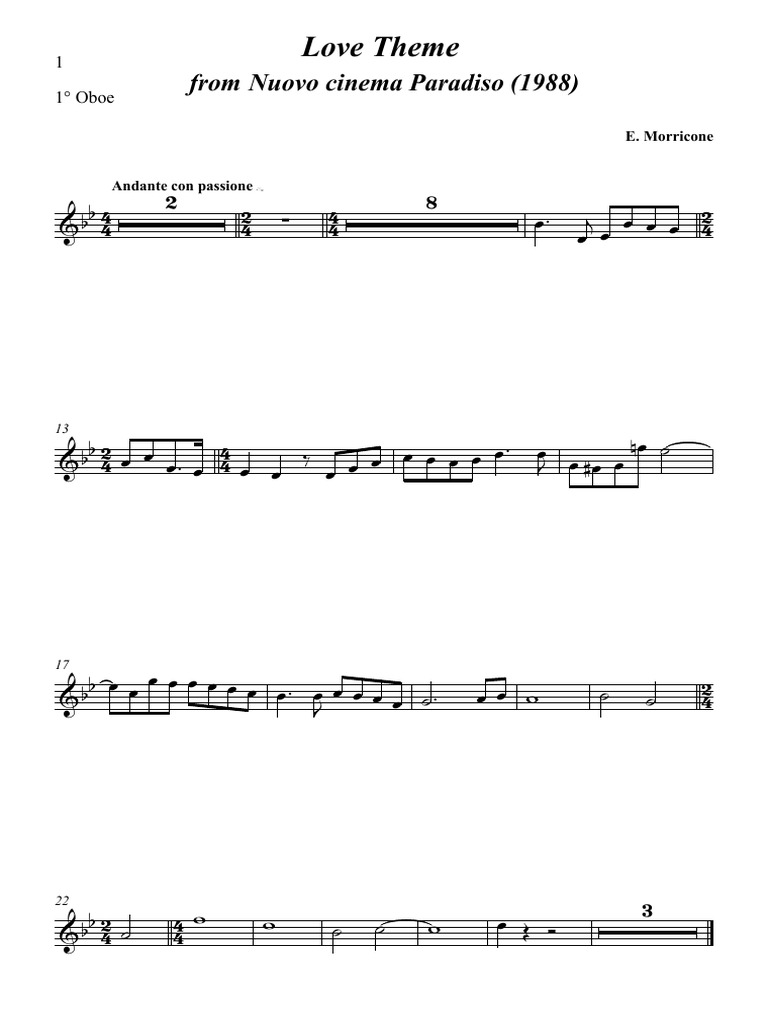 Cinema Paradiso Love Theme Meaning