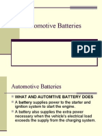 Automotive Batteries Construction