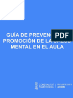 Guía para La Promoción y Prevención de La Salud Mental en El Aulaw