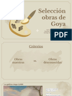 Goya Presentación