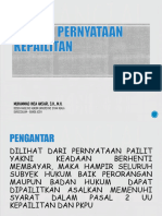 Kuliah 6 Subyek Pernyataan Pailit