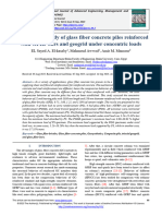 Experimental Study of Glass Fiber Concrete Piles Reinforced With GFRP Bars and Geogrid Under Concentric Loads