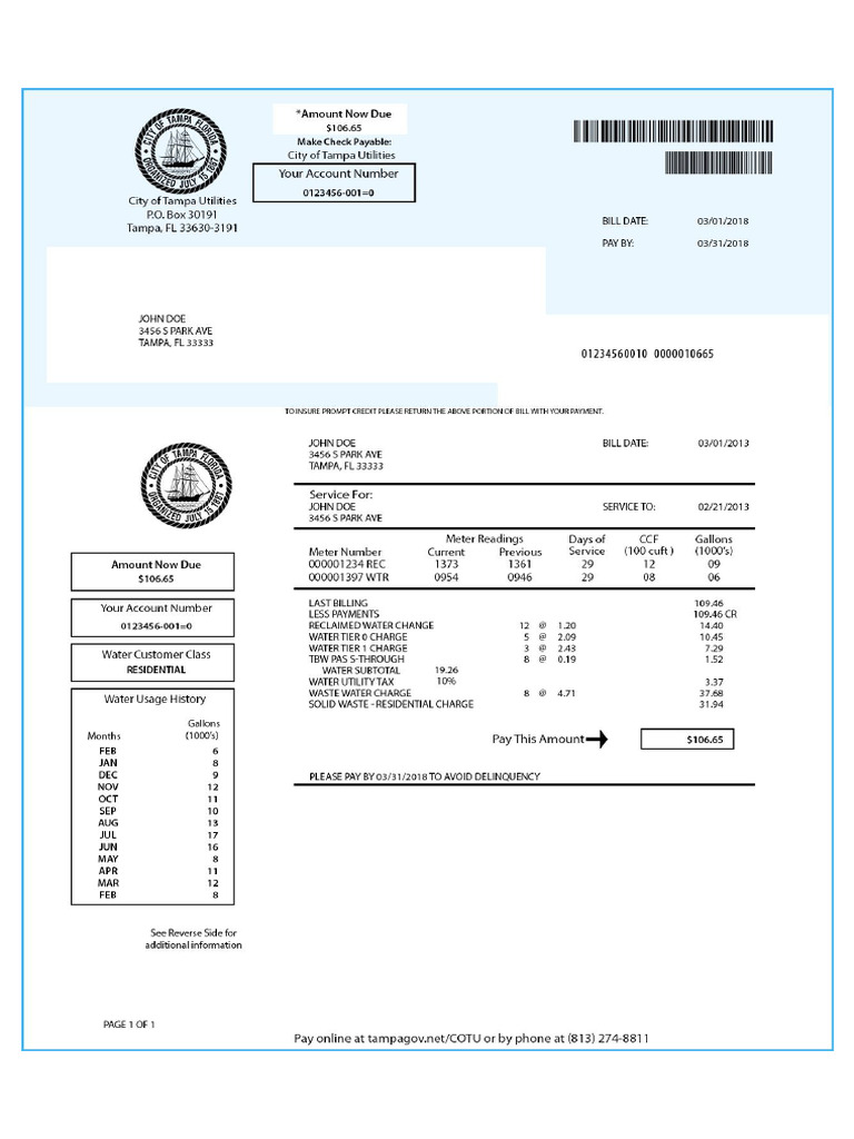 PAY UTILITY BILL ST PETE intelligence overview