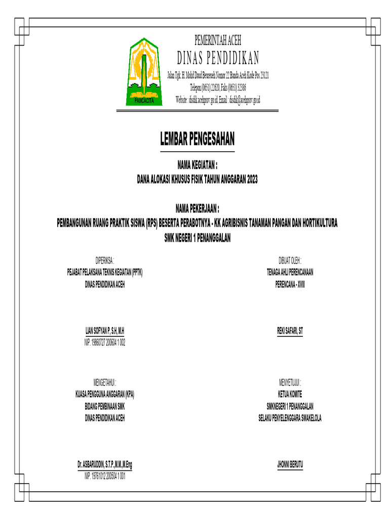RPS Agribisnis Tanaman Pangan Dan Holtikultura | PDF