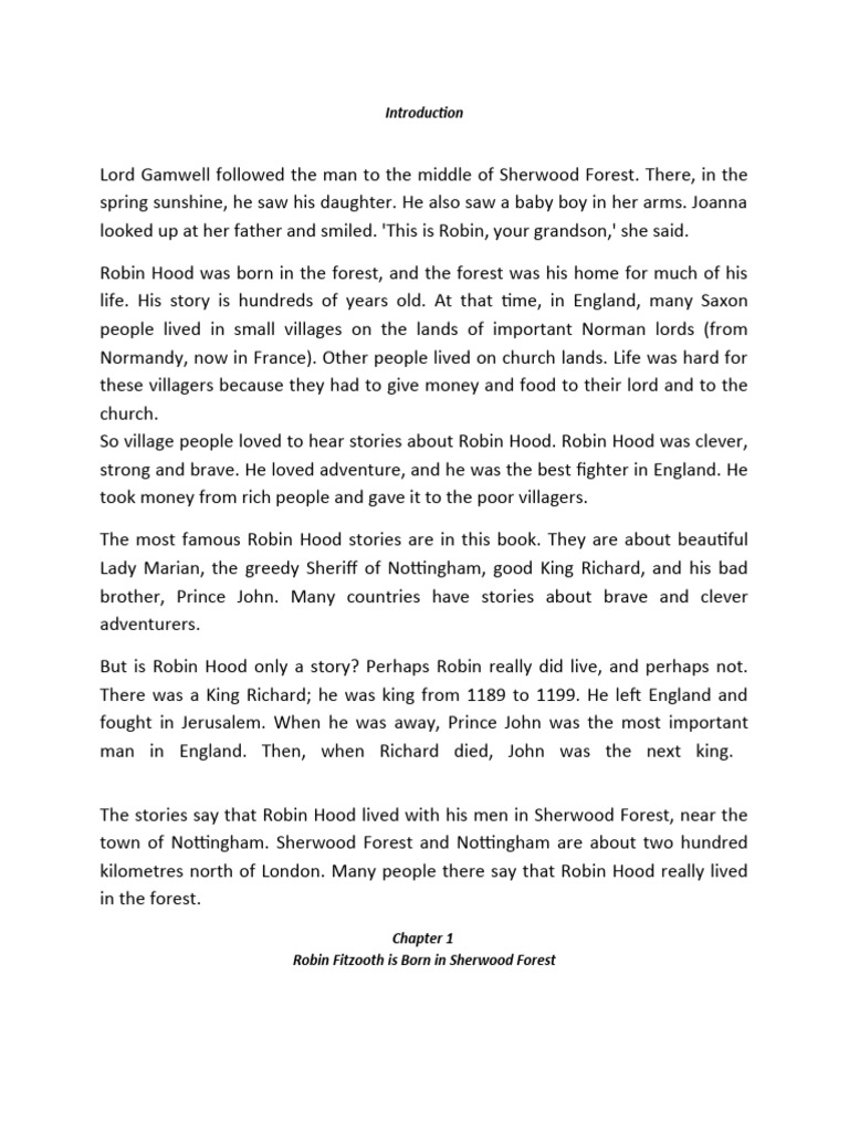 Robin hood novel download free pdf robin hood