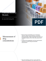 Drug Concentrations and Pharmacokinetic Models