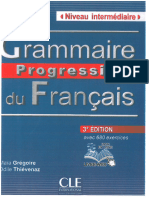 Grammaire Progressive Intermediaire Du Francais