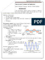 Sachi SPECTROSCOPY NOTES PDF