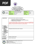 Technical Terms in Research Lesson Plan