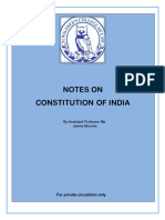 Constitution Notes