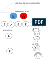 examen comunicacion 3 años