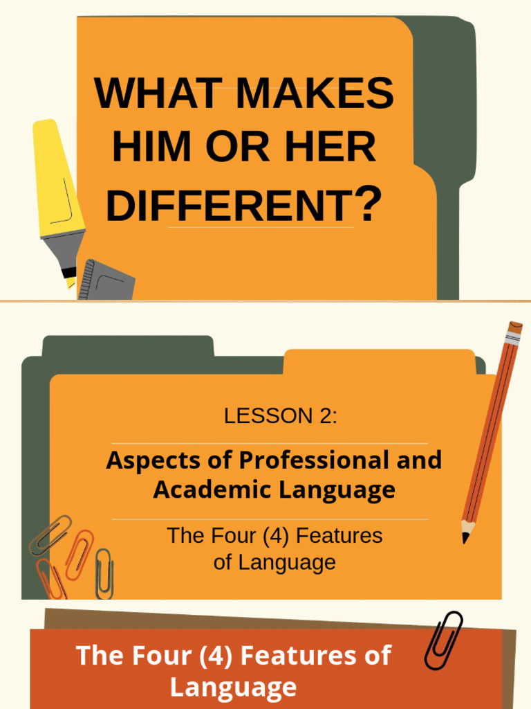 Key Features of Academic Language | PDF | Verb | Linguistic Typology