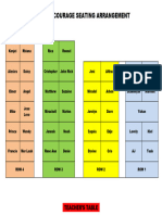 Seat Plan