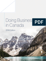 Doing Business in Canada 2018