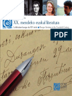 Euskal Literatura Litterature Basque