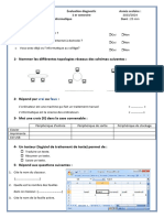 Diagnostic Tronc Commun