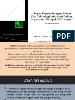 1 Peran Pengembangan Sistem Dan Teknologi Informasi Dalam Organisasi Perspektif Strategis PDF