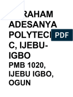 Abraham Adesanya Polytechnic