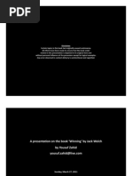 Download Winning by Jack Welch  - A Book Presentation by Yousuf Zahid SN67423087 doc pdf