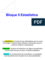 Competencia Matemática N3 - Bloque 5 Estadística