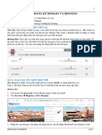 Lab1-Đăng Ký Domain Và Hosting