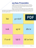 Dictionary Game Pronunciation