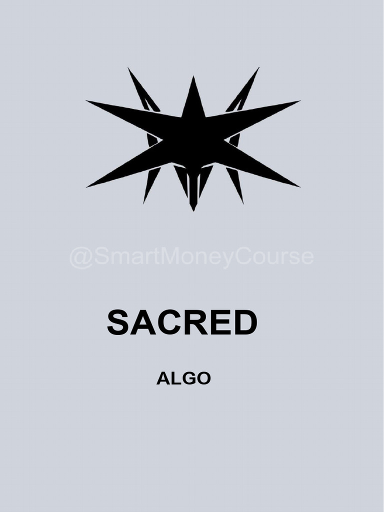 Sacred algo full pdf pdf market trend market liquidity