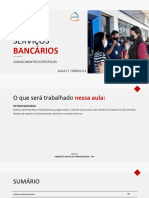 Serviços: Bancários