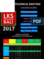 Technical Meeting Prov 2017