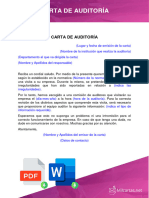 Carta de Auditoria