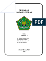 Makalah Aqidah Akhlak