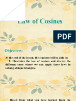 Law of Cosines