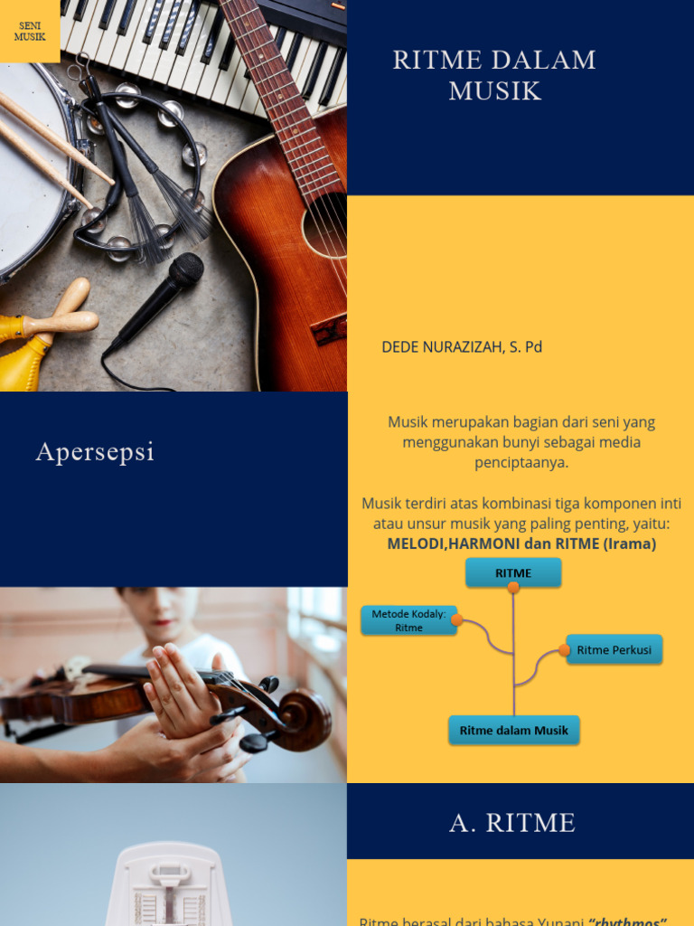 Pengertian dan Elemen Ritme Musik | PDF | Seni