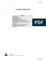 IT Audit Checklist Sachin Hissaria 1691968387