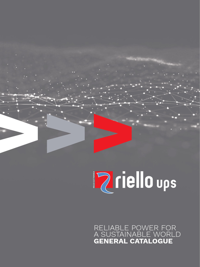 Catalogo de Ups Riello Catgenx0y23bren PDF Smart Grid Electrical Grid