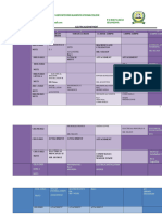 Electrical Department Sep To Nov 2023 Complete Timetable