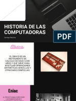 Historia de Las Computadoras