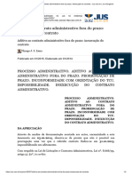 Aditivo Ao Contrato Administrativo Fora Do Prazo - Inexecução Do Contrato - Jus - Com.br - Jus Navigandi