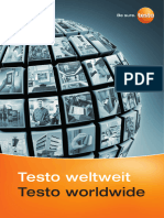 Testo Worldwide Overview