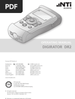 Digirator DR2 Manual