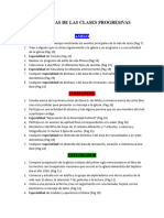 Avanzadas de Las Clases Progresivas