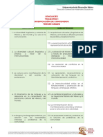 Dosificacion Lenguajes Contenidos 3 1T