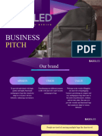Baggled Pitch Deck