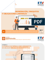 La Planilla Electronica Como Herramienta de Cálculo Parcial de Remuneraciones