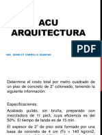 ACU Arquitectura