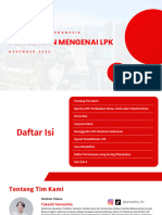Materi Penjelasan LPK Harehare Indonesia