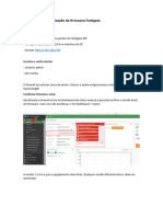 Procedimento Atualização de Firmware Fortigate