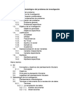 Estructura de Tesis Unsa